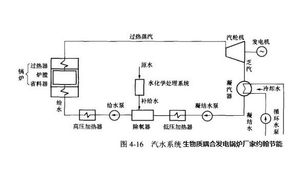 生物质锅炉，混燃生物质和煤，发电