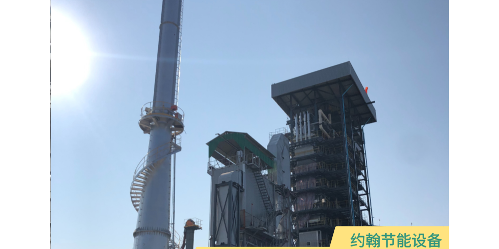 100蒸吨废塑料作燃料，约翰锅炉烟气处理系统