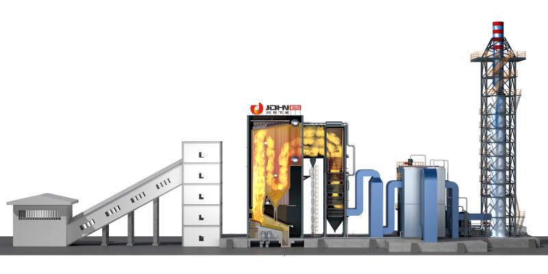 高温气化生物质锅炉